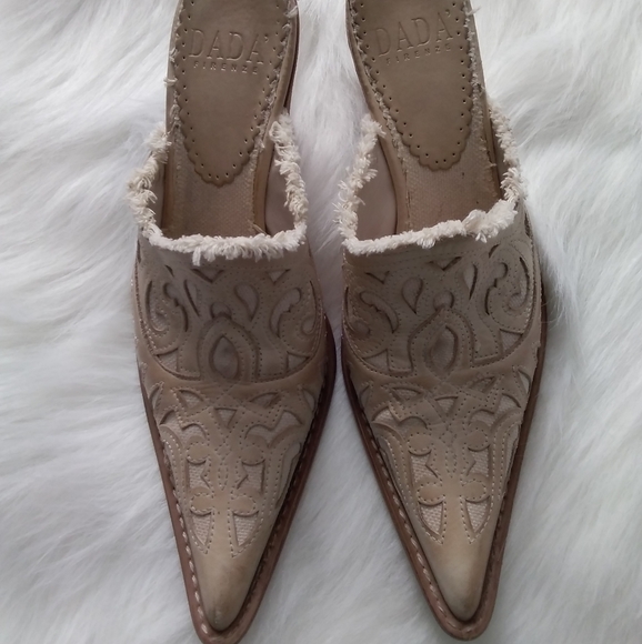 🌟HP x3🌟DADA Firenze~Italian Leather Mules - Picture 7 of 12